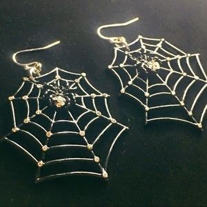 NWT Spiderweb Earrings